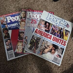 Vintage 9/11 Themed People Magazine - Lot